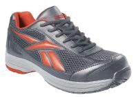 22M808 Athletic Shoes, Steel Toe, Gray, 10-1/2M, PR