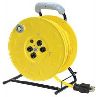 22M975 Cord Reel, Outlet, 100Ft, SO12/3