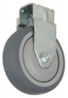 22M990 Hollow Kingpin Rigid Caster, 3 In, 165 lb