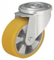 22N025 Hollow Kingpin Swivel Caster, 4 In, 550 lb