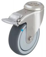 22N038 Hollow Kingpin Swivel Caster, 5 In, 264 lb