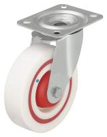 22N047 Swivel Plate Caster, 330 lb, 4 In Dia