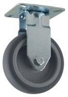 22N121 Rigid Plate Caster, 165 lb, 3 In Dia