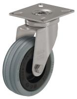 22N124 Swivel Plate Caster, 165 lb, 3 In Dia