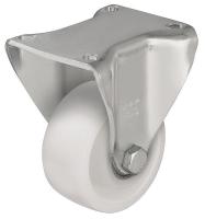 22N192 Rigid Plate Caster, 660 lb, 3 In Dia