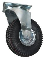 22N203 Swivel Plate Caster, 550 lb, 10-1/4 In Dia
