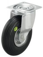 22N206 Swivel Plate Caster, 440 lb, 10-1/4 In Dia