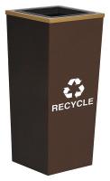 22N273 Recycling Receptacle, 18 Gal, Copper