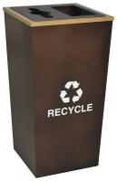 22N282 Recycling Receptacle, 34 Gal, Copper