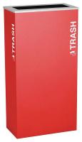 22N302 Recycling Receptacle, 17 Gal, Ruby