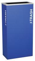 22N303 Recycling Receptacle, 17 Gal, Royal Blue