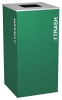 22N321 Recycling Receptacle, 36 Gal, Emerald
