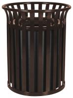 22N328 Waste Receptacle, Outdoor, 35 G, Coffee