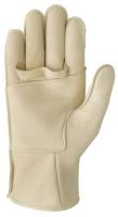 22N504 Leather Gloves, Rope Handling, Tan, Sz 2, Pr