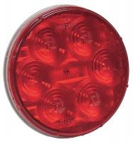 22N684 Stop/Turn/Tail, 6 LED, Round, Red