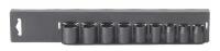 22N722 Imp Socket Set, 3/8 Dr, SAE, 6 Pt Std, 9 Pc