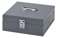 22ND29 Cash Box, 7 Compartments, Gray