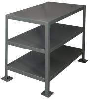 22ND87 Machine Table, 24x36x30, 2000 lb., 3 Shlf