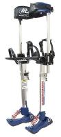 22P244 Drywall Stilts, 18 to 30 In, 225 lb, 1 Pair