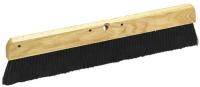22P297 Concrete Broom, 24x7/8 x2-1/2 In, Wood/Syn