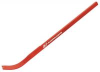 22P320 Pry Bar, 3-1/2 x 46 In, Steel, Red