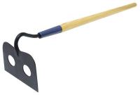 22P321 Mortar Hoe, Straight Hardwood Handle