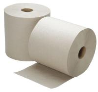 22P476 Roll Towel, 800 Ft, Brown, Pk 6