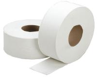 22P481 Toilet Paper, Jumbo, 1-Ply, 2000 Ft, Pk 12