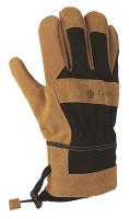 22P555 Work Glove, Leather, L, Brown/ Barley, Pr