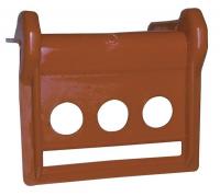 22P595 Corner Protector, Plastic, For 2-4 In.