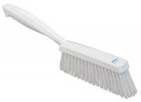 22UM43 Edge Bench Brush, White, Medium, 14 in