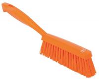 22UM45 Edge Bench Brush, Orange, Medium, 14 in