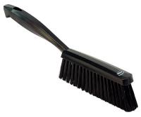 22UM47 Edge Bench Brush, Black, Medium, 14 in