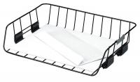 22W839 Letter Tray, Black, 1 Comp