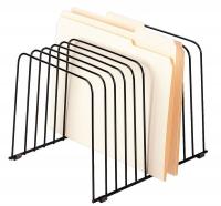22W844 File Holder, Black, Letter/Legal, 11 Comp