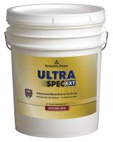 24P624 Exterior Paint, Satin, 5 gal, Frosted Rose