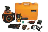 23J474 Rotary Laser Level, Self Level, 2 Beam, Red