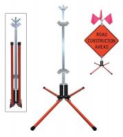 23J511 Sign Stand, Rigid, Steel, 36 In.