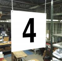 23J619 Hanging Aisle Sign, Legend 4