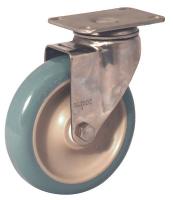 23J810 Swivel Plate Caster, 350 lb, 5 In Dia