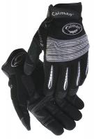 23K031 Mechanics Gloves, Black/Silver, XL, PR