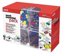 23K164 Paper Clip/Clamp Pack, Assorted