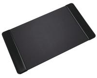 23K204 Desk Pad, Black, Leather-Like