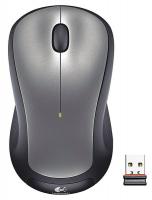 23K309 Mouse, Silver/Black, Wireless, Laser