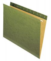 23K355 Hanging File Folder, Std Green, PK 25