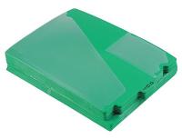23K480 Outguides w/Tab and Pockets, Green, PK 50