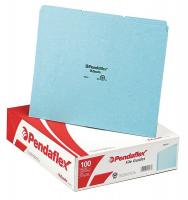 23K483 Index Tab Set, Blue, 25 Pt. Pressboard