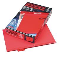 23K570 Hanging File Folders, Red, PK 25