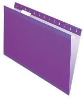 23K575 Hanging File Folders, Violet, PK 25