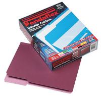 23K622 Letter File Folders, Burgundy, PK 100